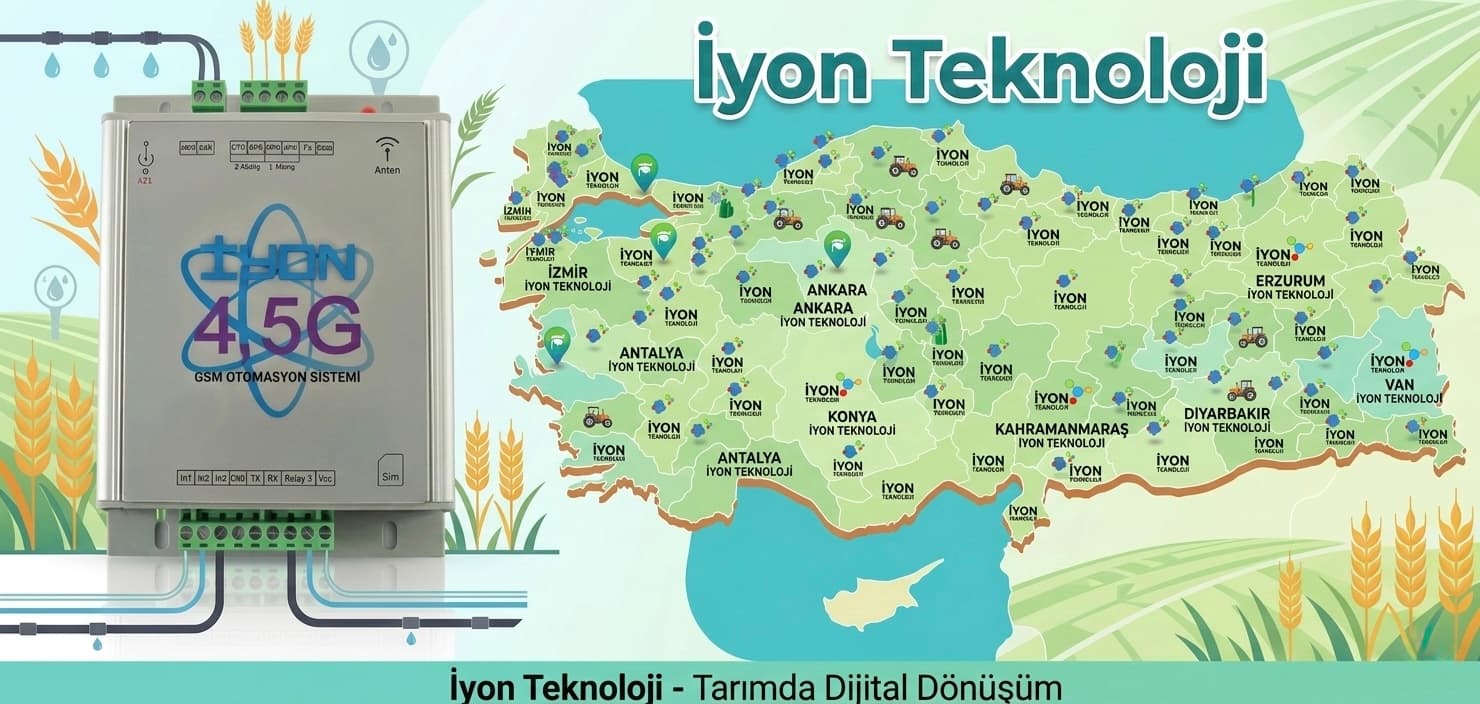 Türkiye İyon Otomasyon Haritası
