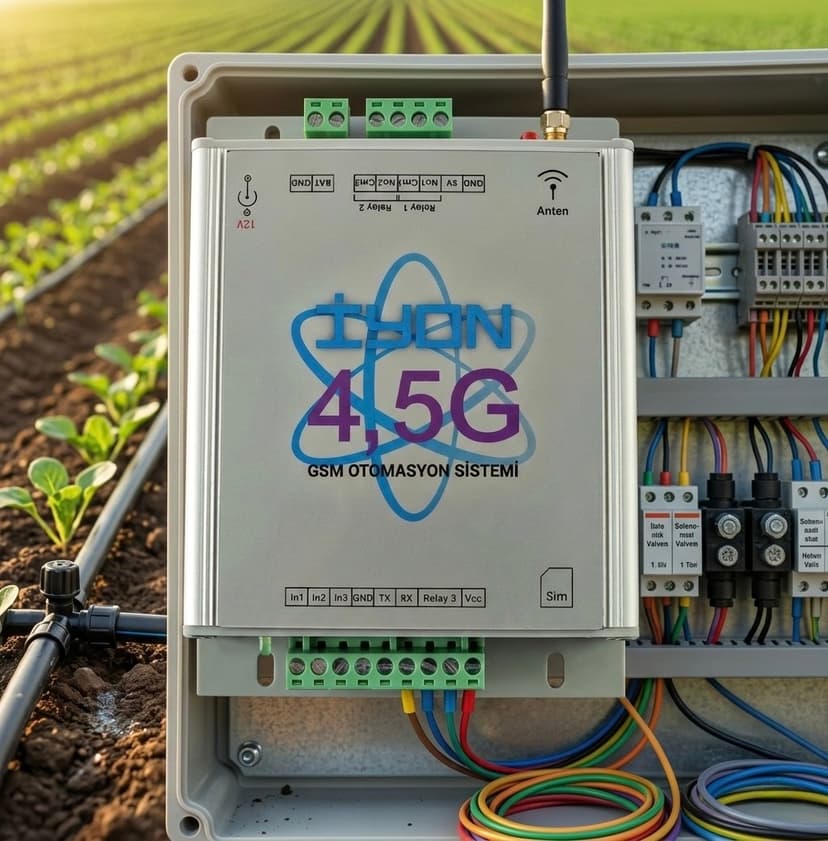 GSM Kontrollü Kuyu Pompası - Uzaktan Açma Kapama Pompa Sistemi